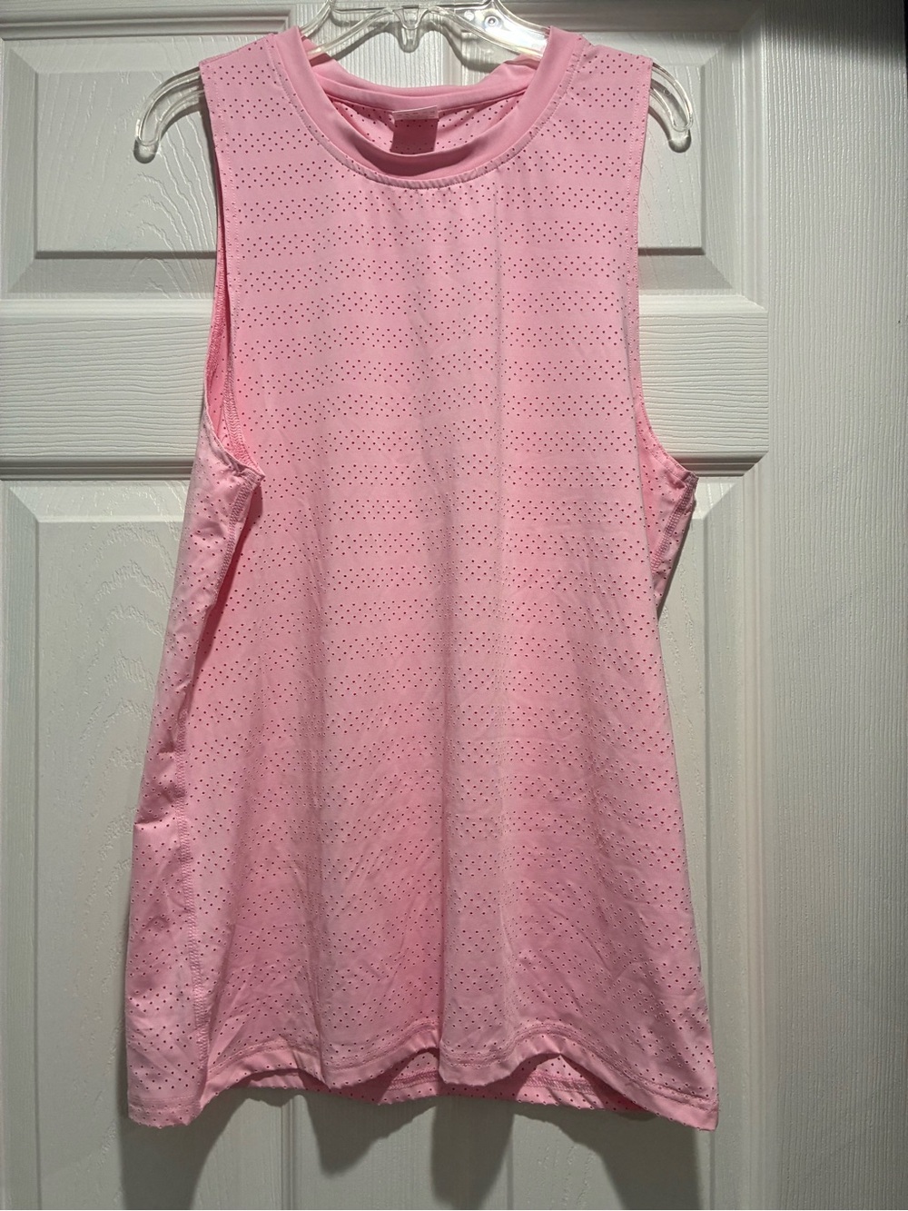 ZYIA Light Pink Havana Athletic Tank Sz M